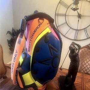 Scotty Cameron Neon Pink Orange Yellow Blue Golf Stand Bag